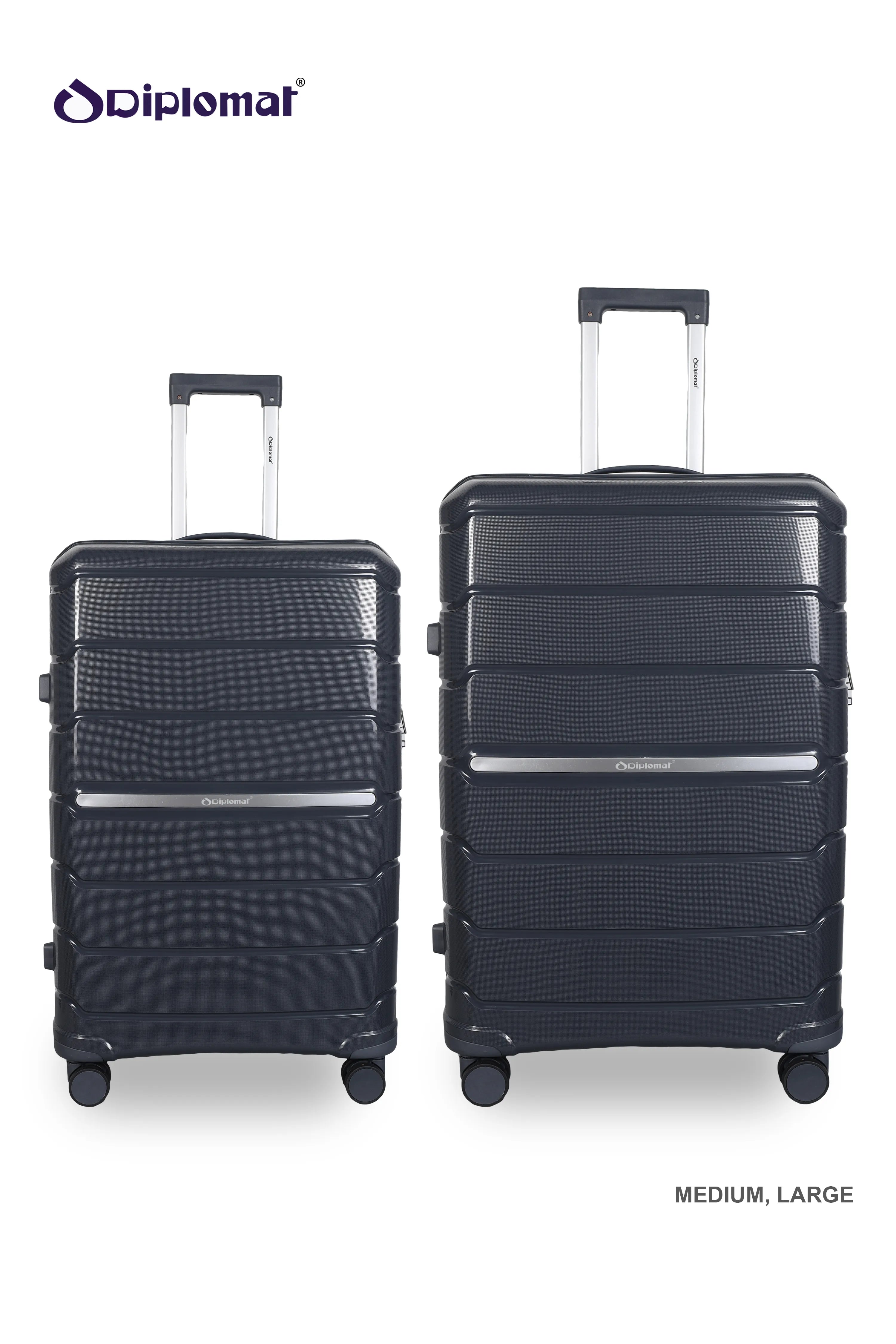 TOKYO | CHECK-IN & Large - Dark Grey