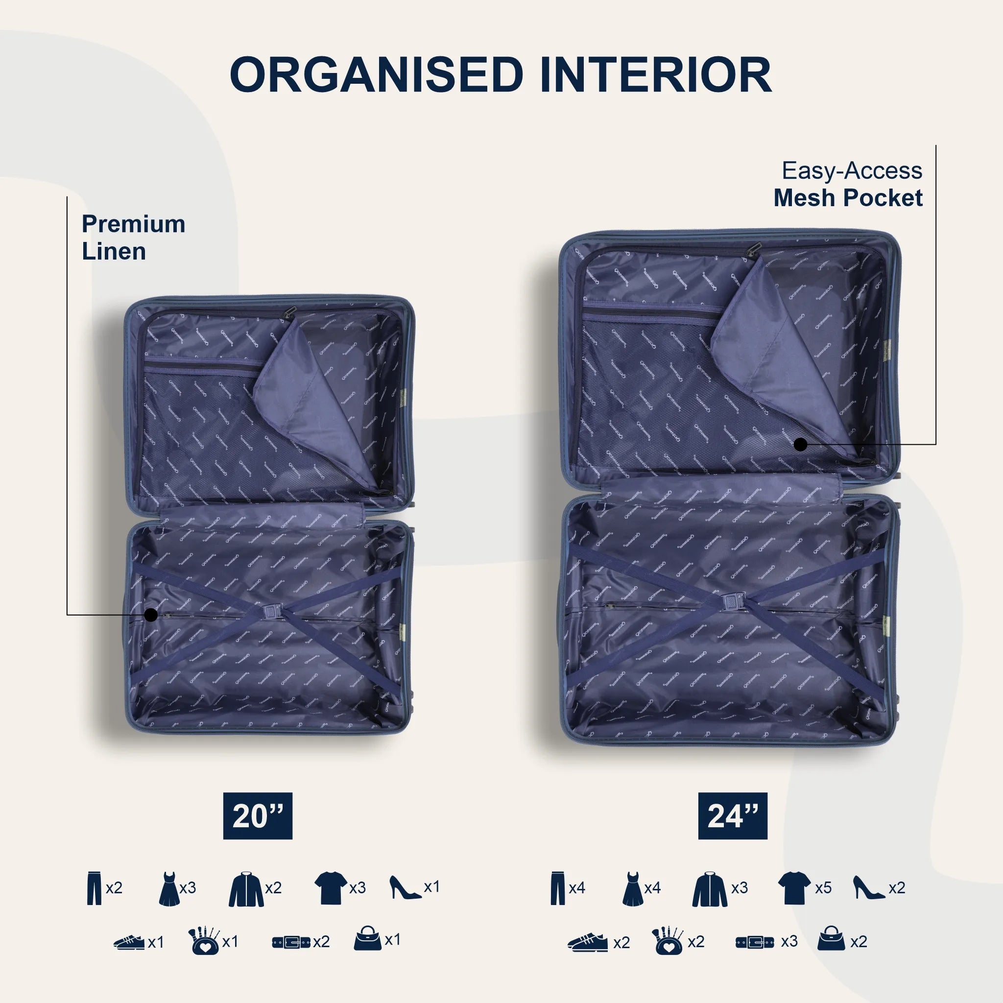 SAPPAHIRE | CABIN & CHECK-IN - Dark Blue