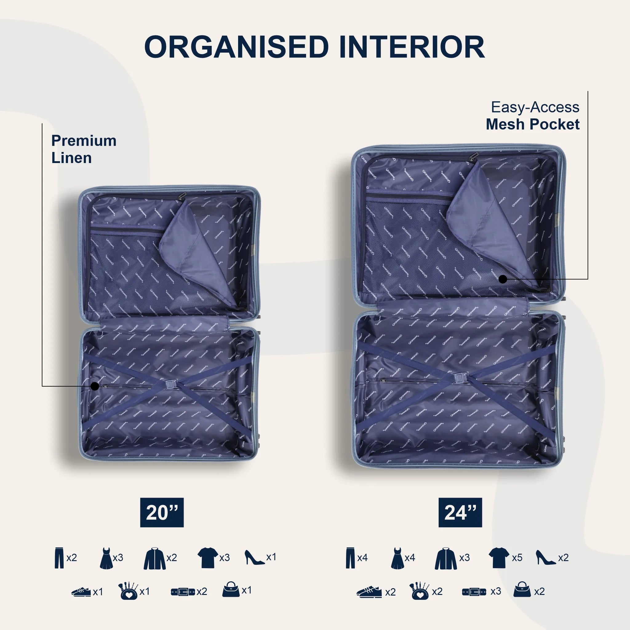 SAPPAHIRE | CABIN & CHECK-IN - Sky Blue