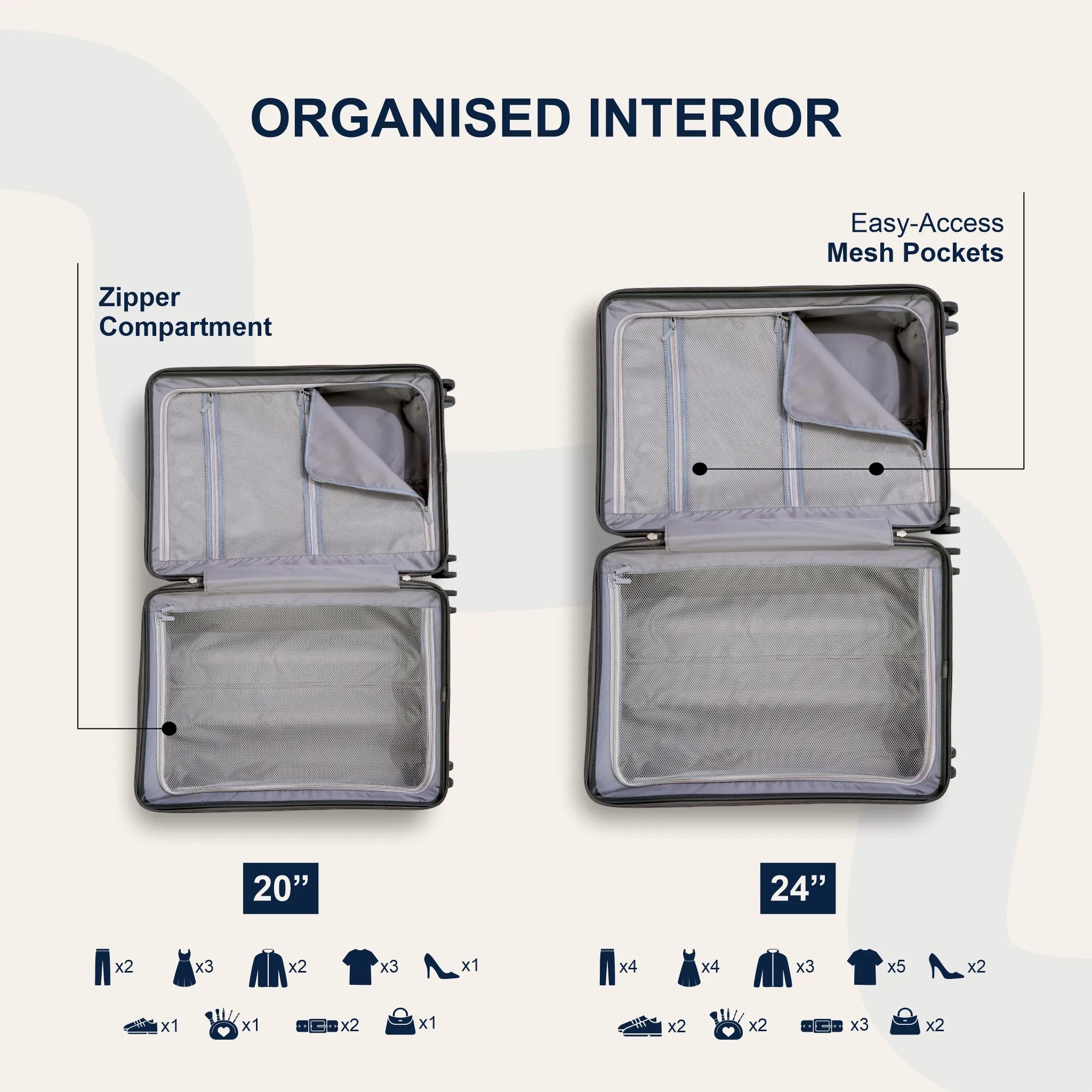 SEOUL | CABIN & CHECK-IN - Dark Grey