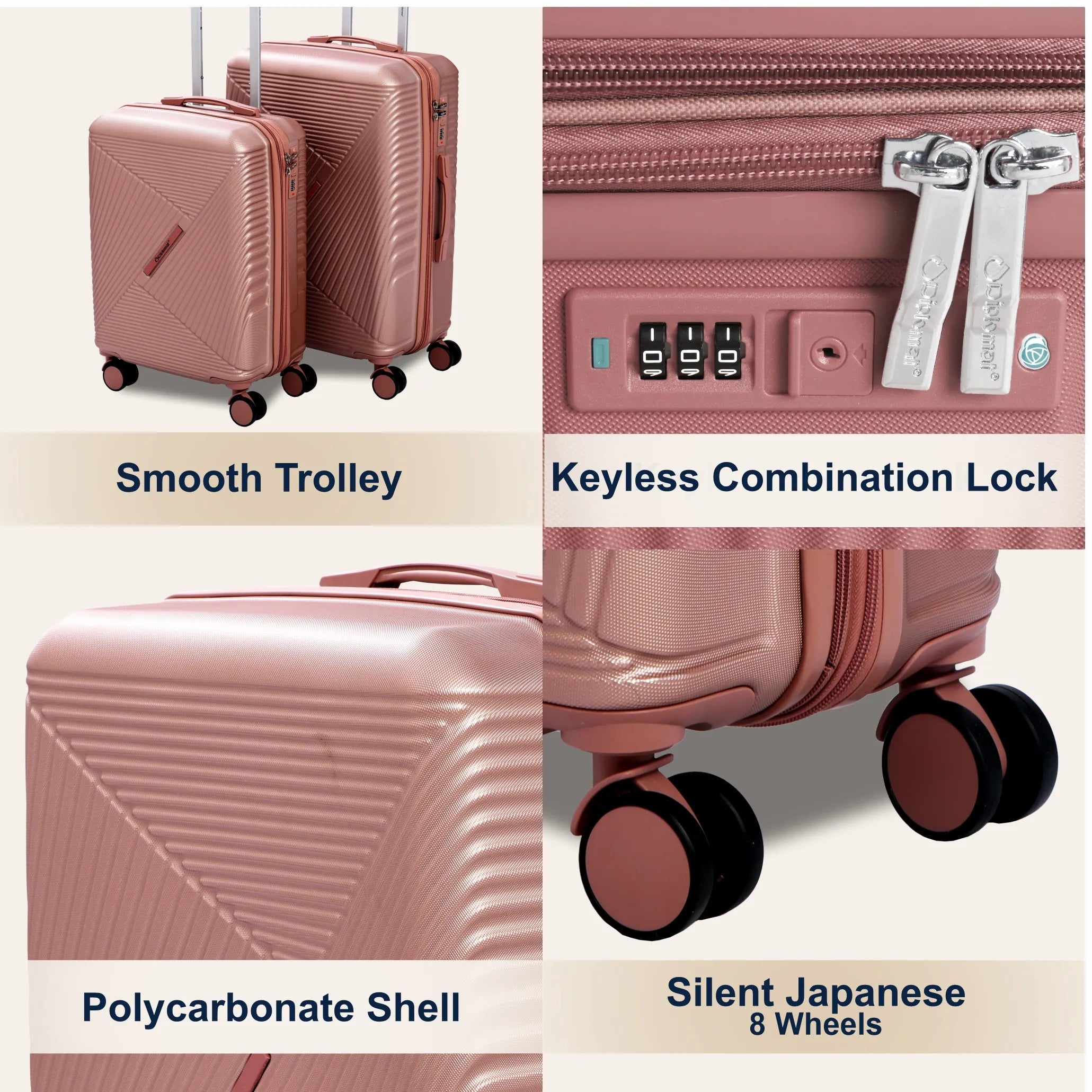 TOPAZ | CHECK-IN - Rose Gold