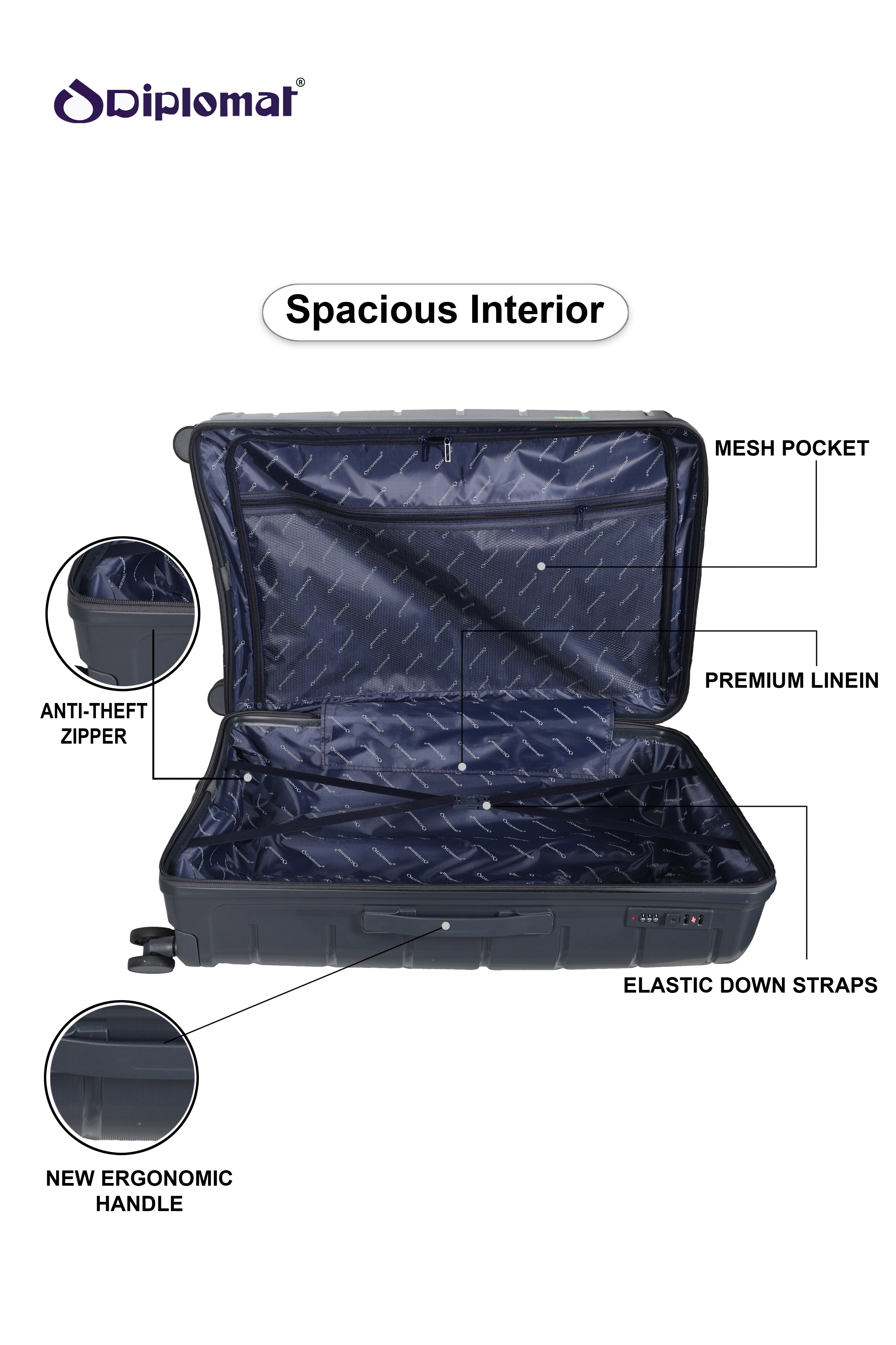 TOKYO | LARGE - Dark Grey