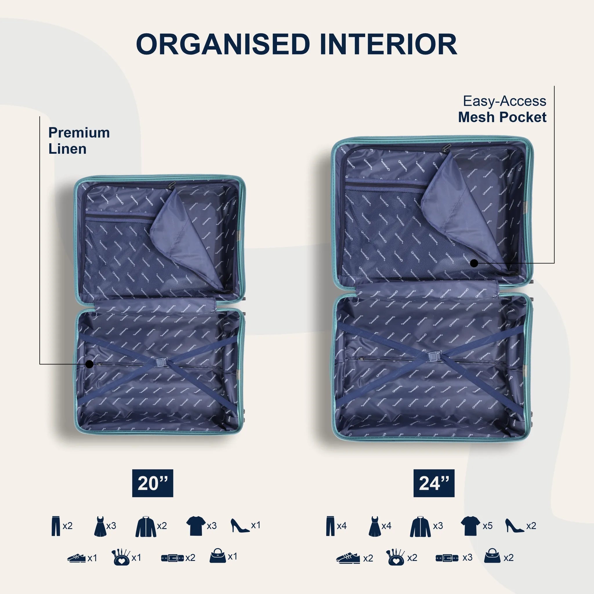 SAPPAHIRE | CABIN & CHECK-IN - Aqua Blue