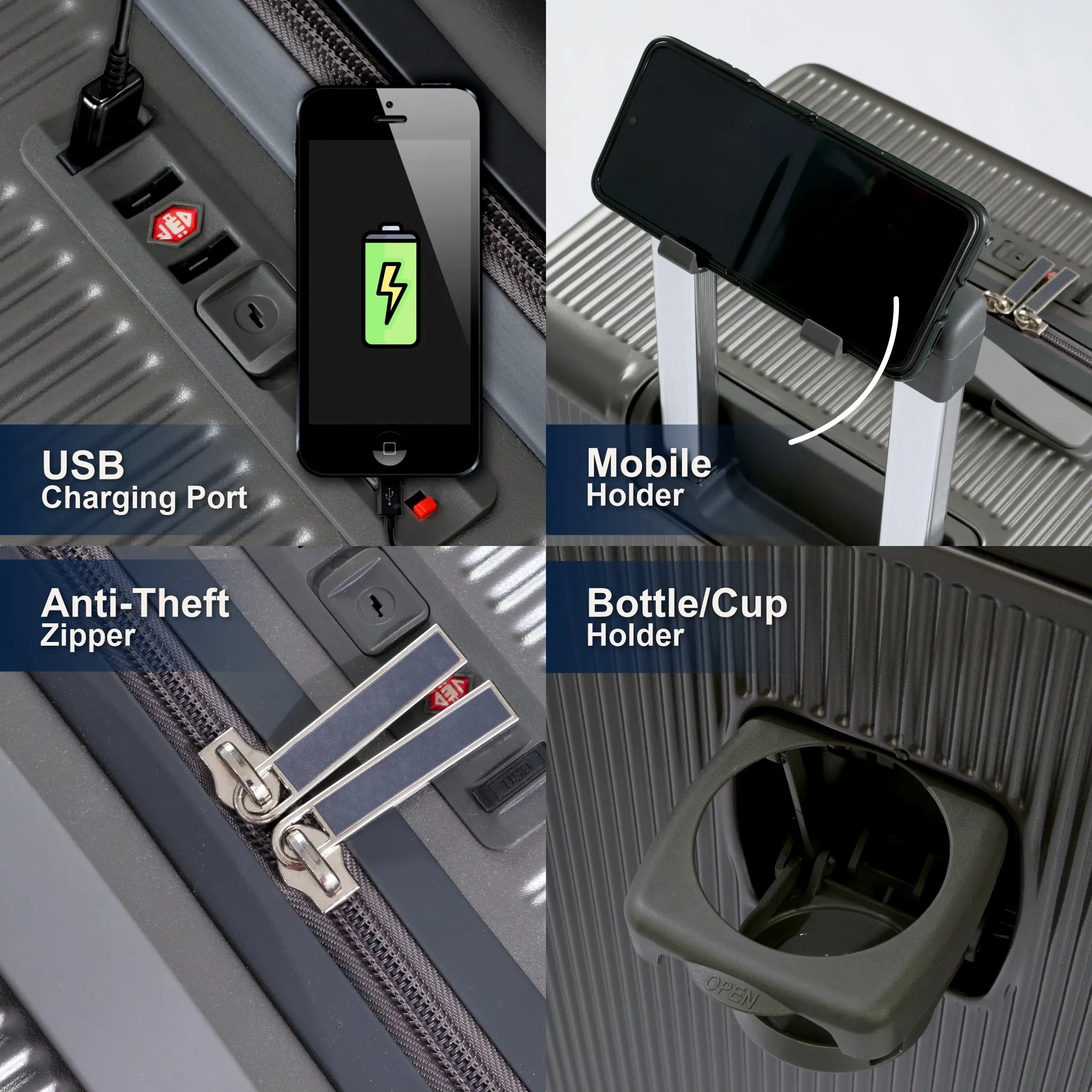 SEOUL | CHECK-IN - Dark Grey