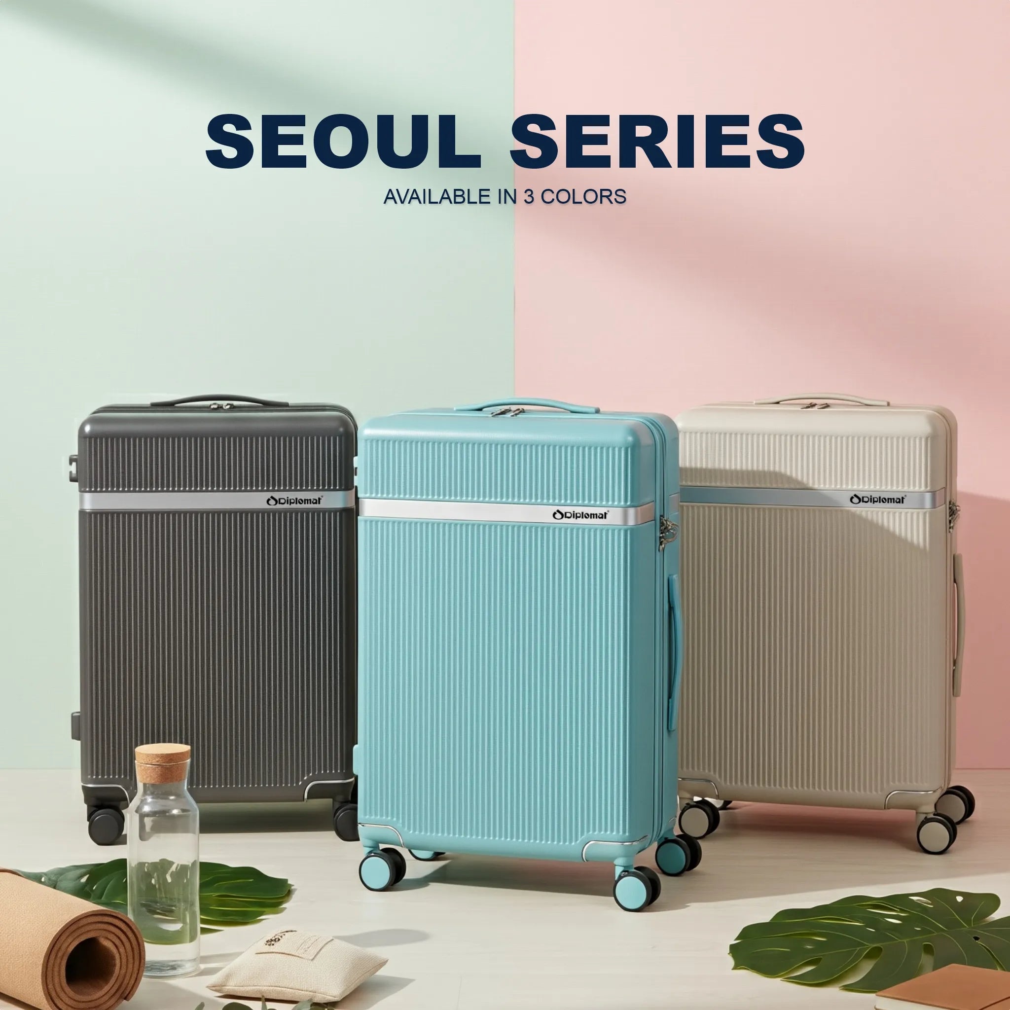SEOUL | CABIN & CHECK-IN - Dark Grey