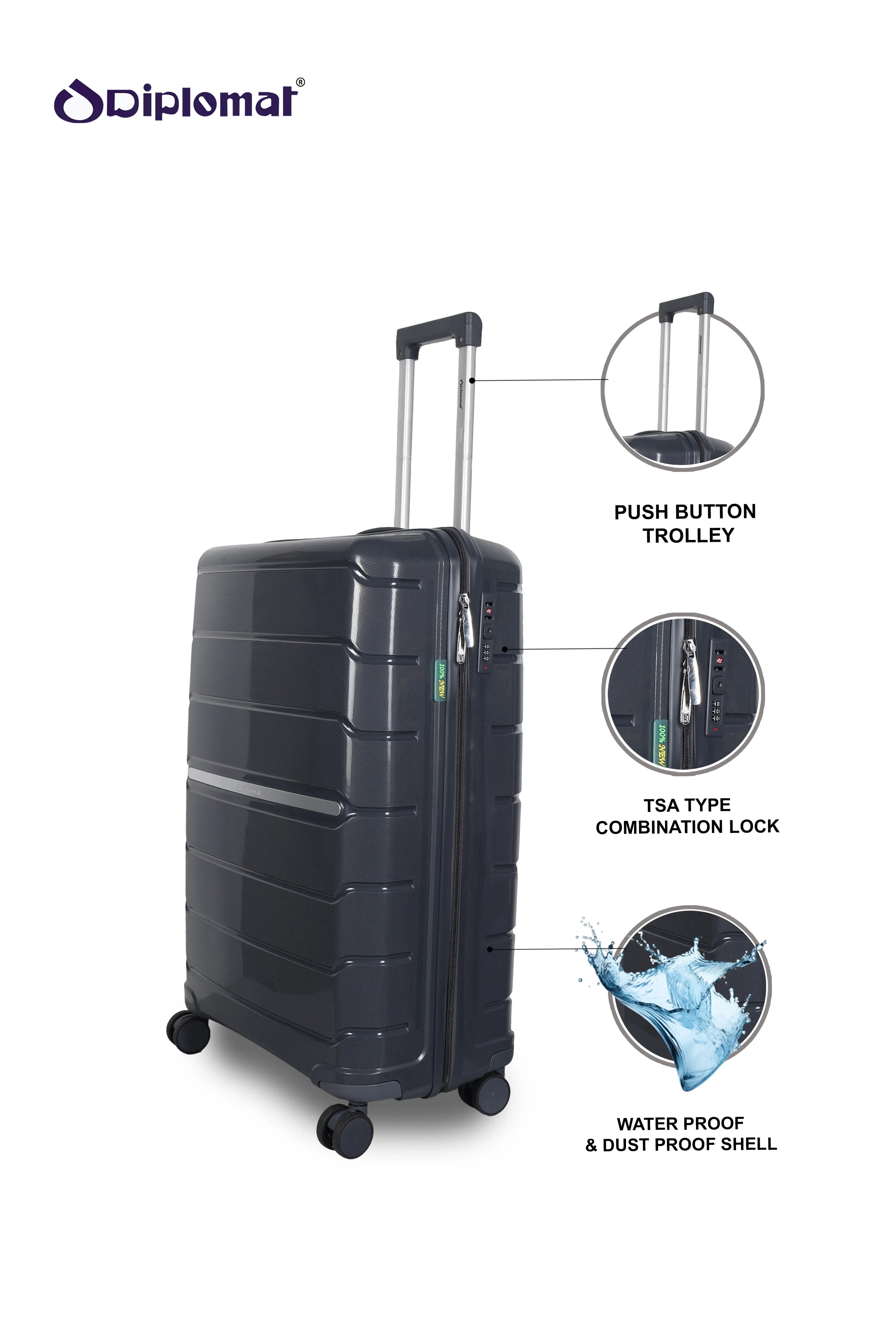 TOKYO | CHECK-IN - Dark Grey